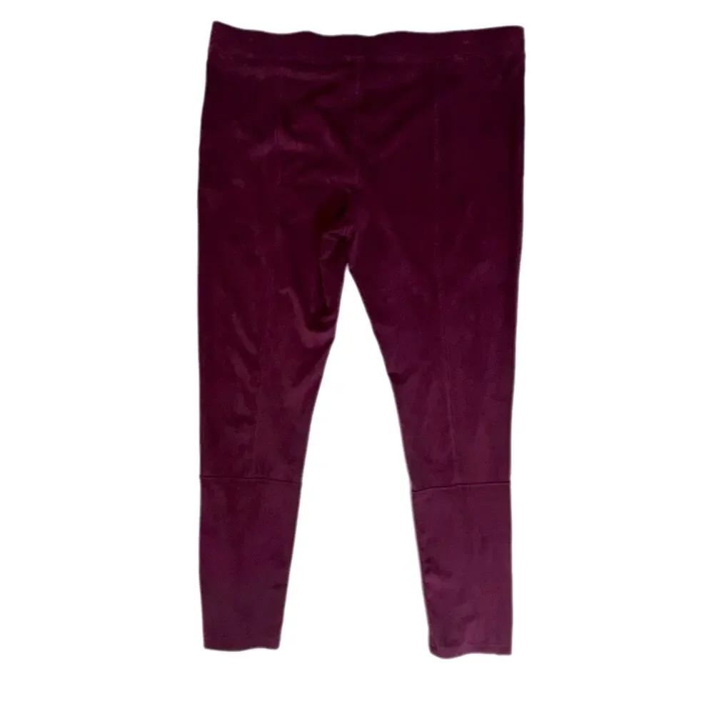 🌶️ Express Faux Suede Moleskin Legging Pants XL